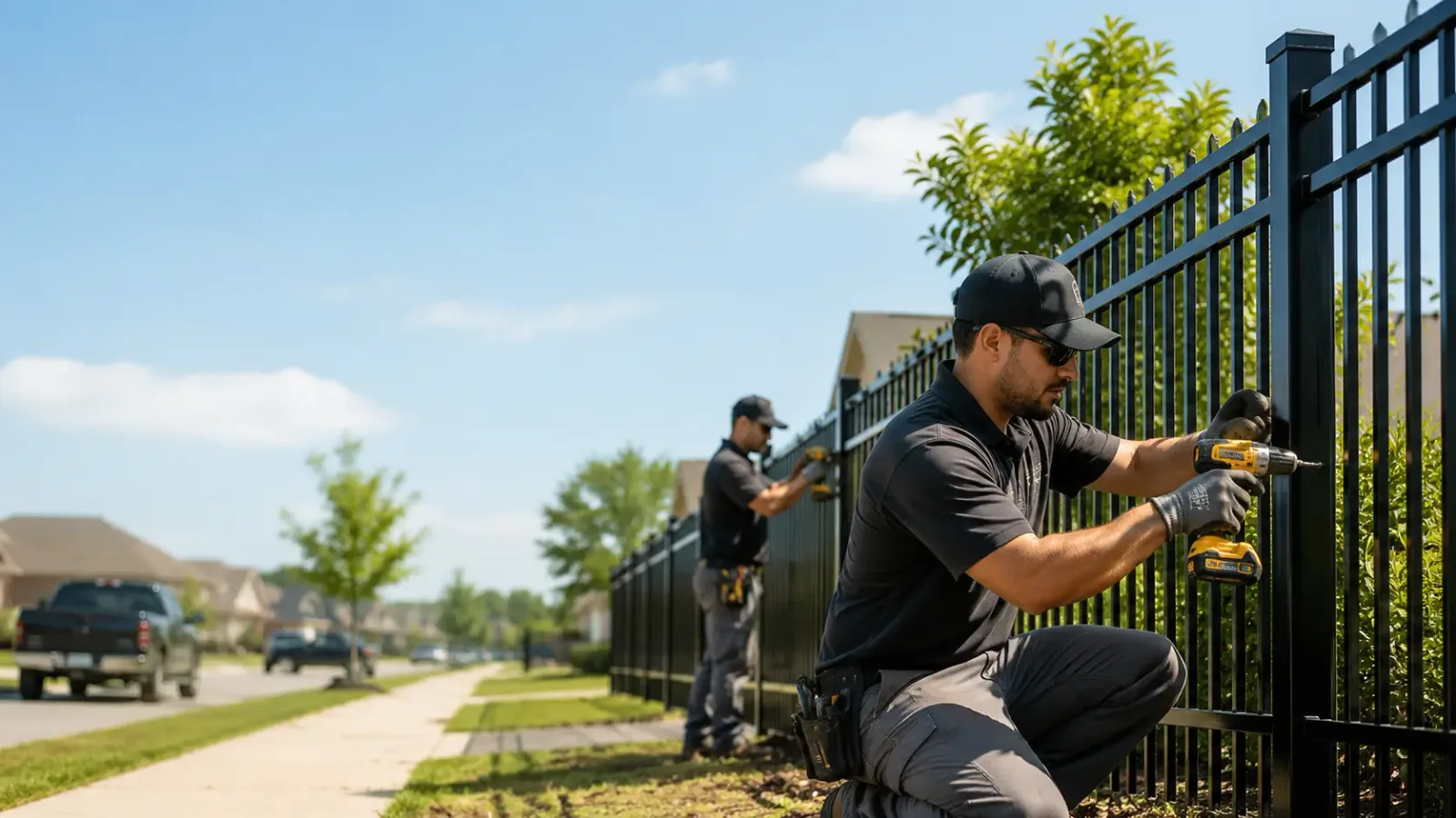 Metal Fence Installation in Casar, NC